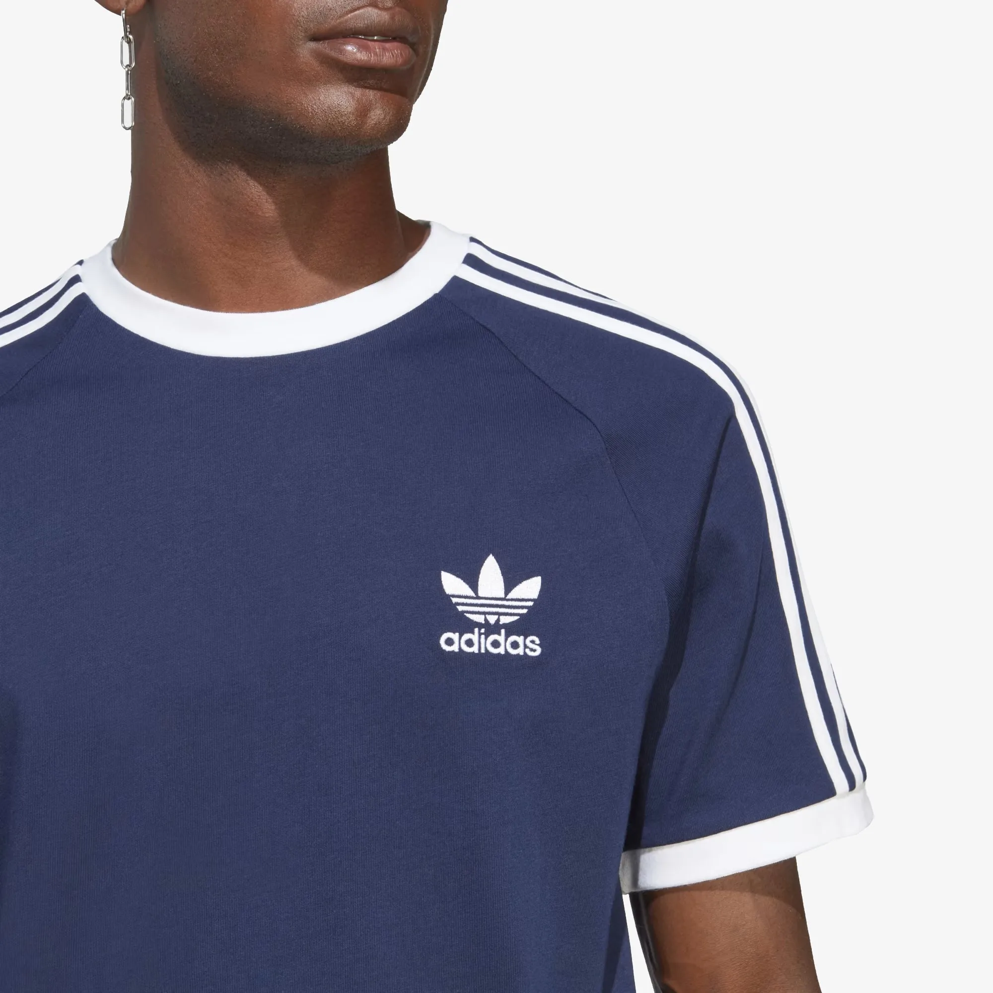 ADICOLOR CLASSICS 3-STRIPES TEE 'NIGHT INDIGO'