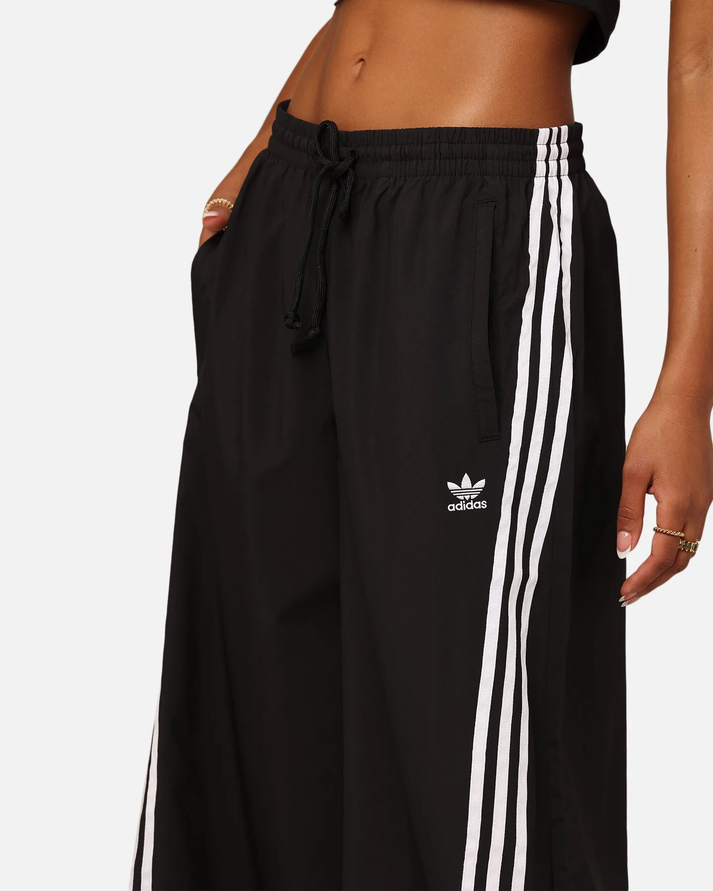 Adidas Women's Adilenium Oversized Track Pants Black