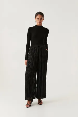 Aerial Pleated Palazzo Pant