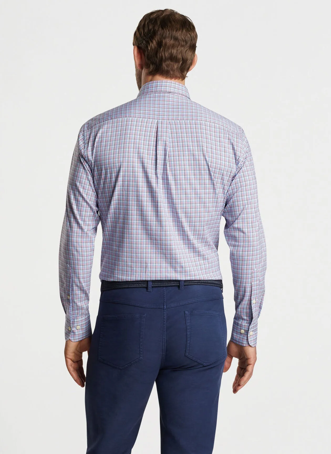 Albert Crown Lite Cotton-Stretch Sport Shirt