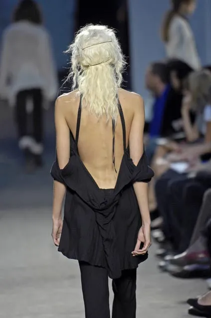 Ann Demeulemeester SS07 Off Shoulder Top