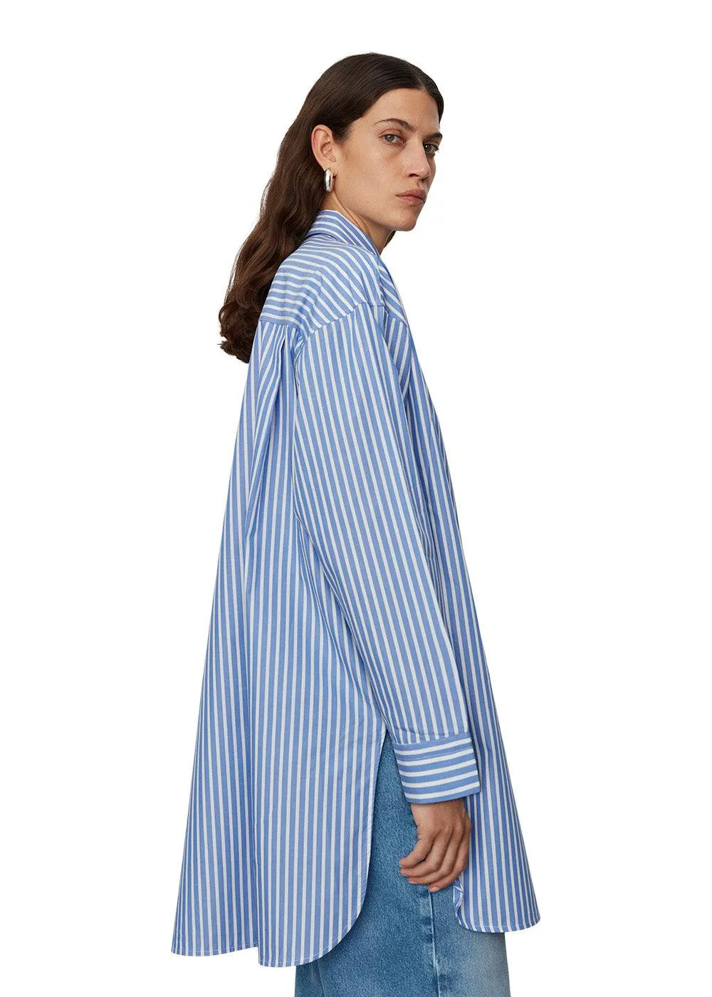 Aspen - Classic Cotton Stripe - Classic Blue