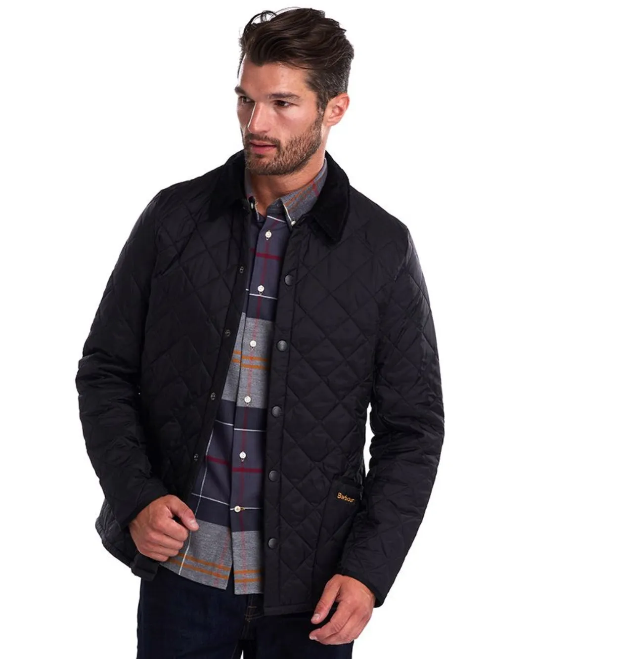 Barbour Heritage Liddesdale Quilted Jacket - Black