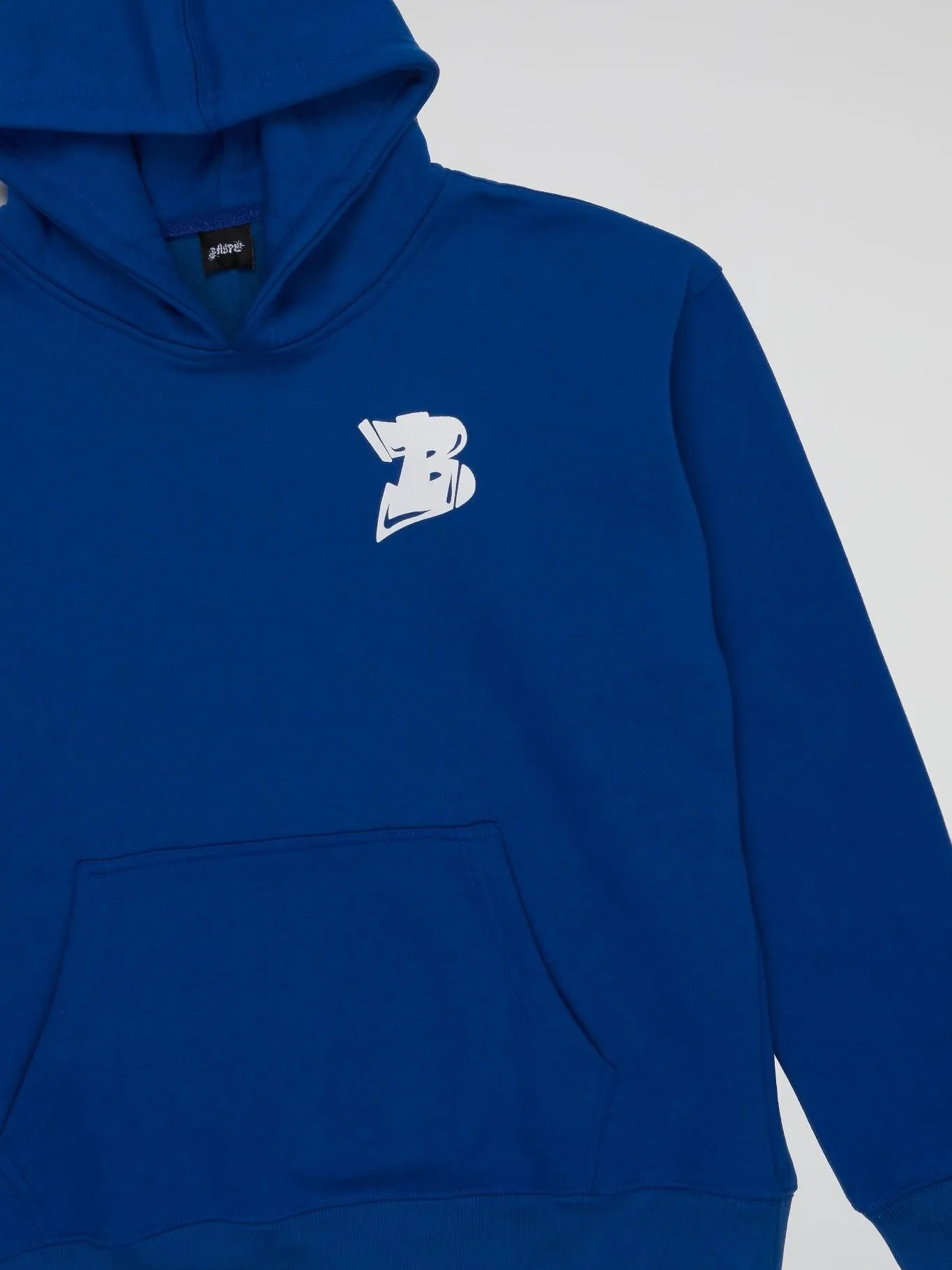 Bhype Society - Bhype Logo Essentials Blue Hoodie