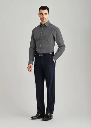 Biz Corporate Mens Comfort Wool Stretch Adjustable Waist Pant (74014)