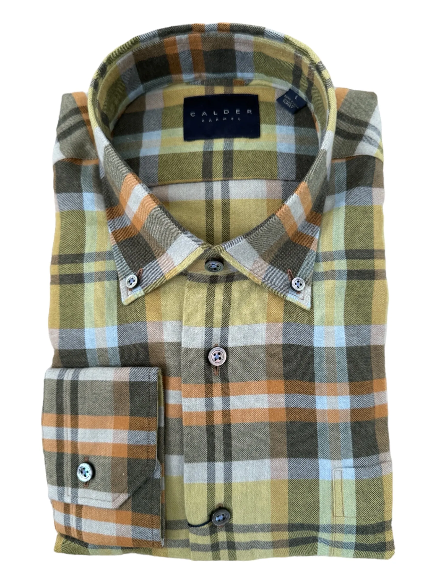 Calder Shirt Exploded Blanket Plaid Apple