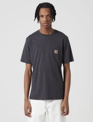 Carhartt-WIP Pocket T-Shirt - Black Heather