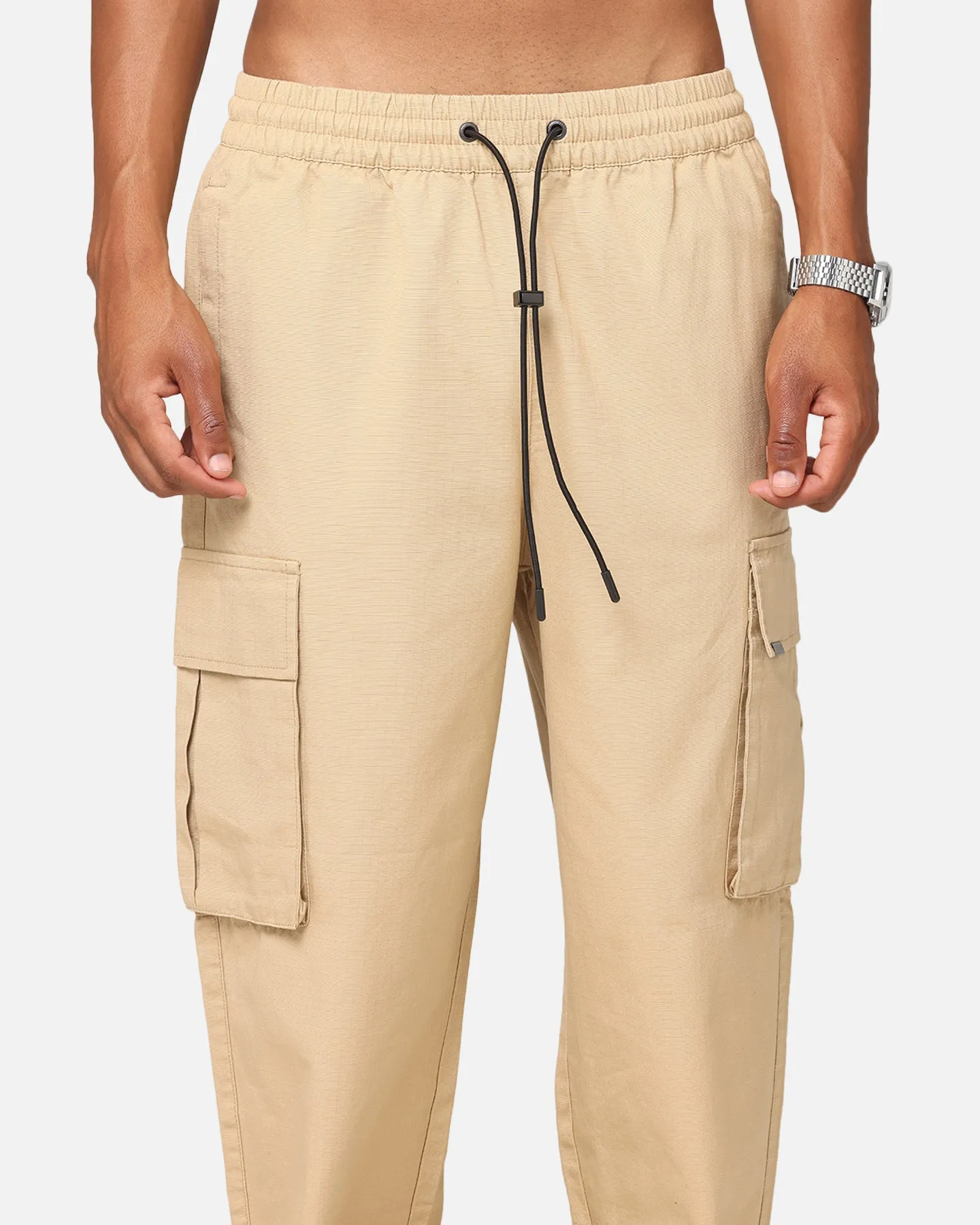 Carre Superior Cargo Joggers Tan