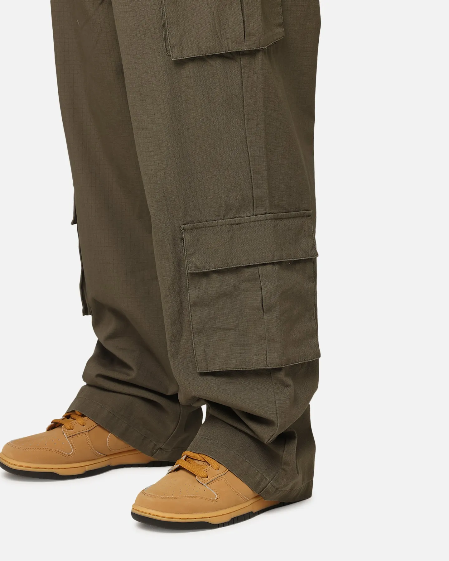 Carre Tactical Baggy Cargo Pants Khaki