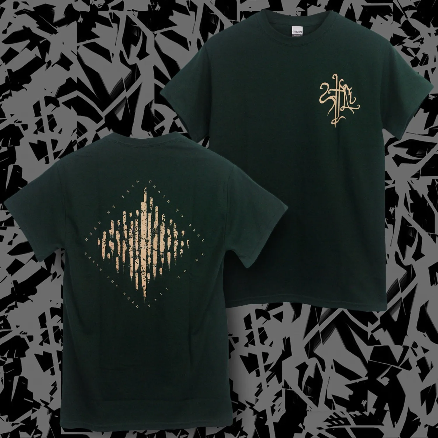 Cease To Feel Forest Green T-Shirt