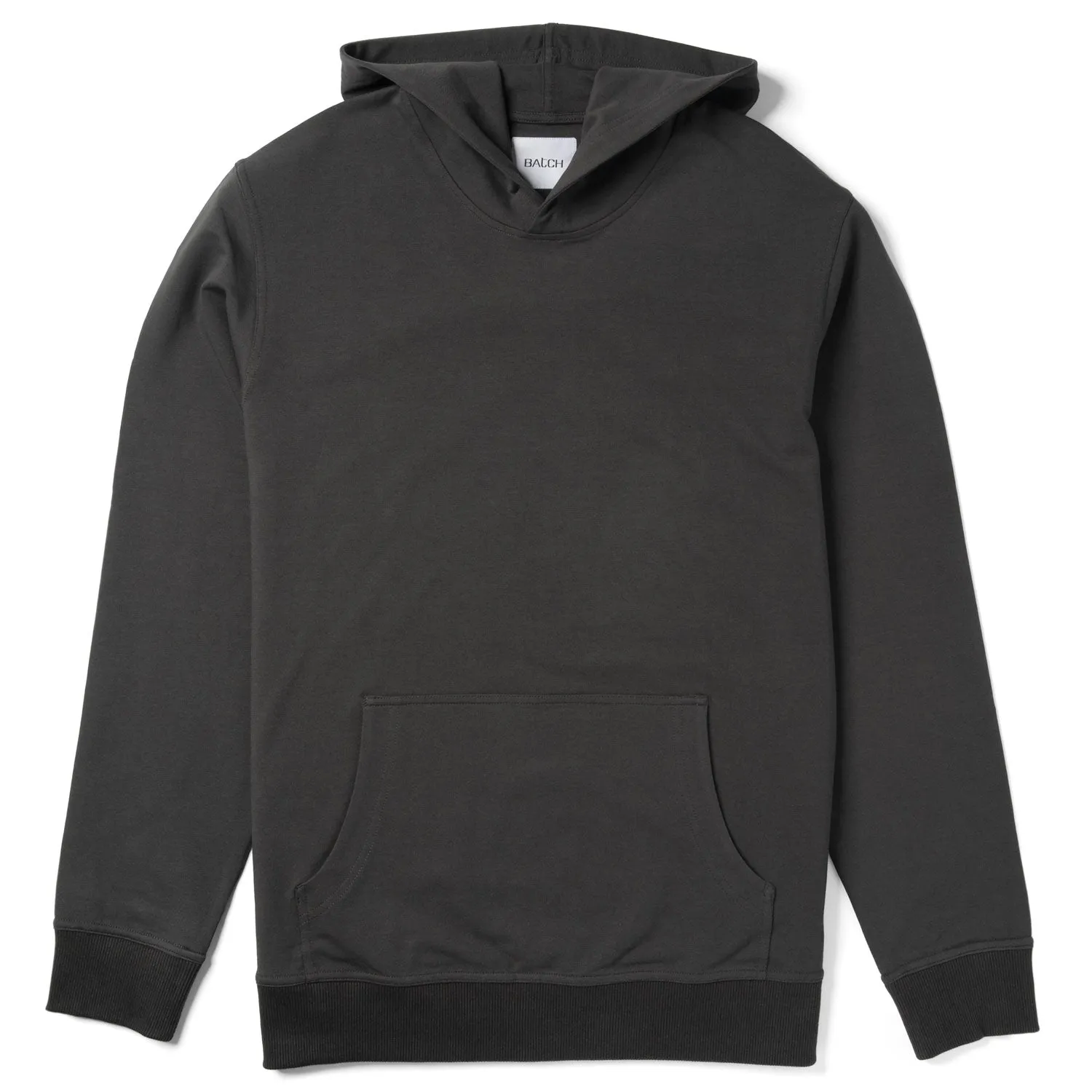 Classic Hoodie –  Slate Gray Cotton Terry