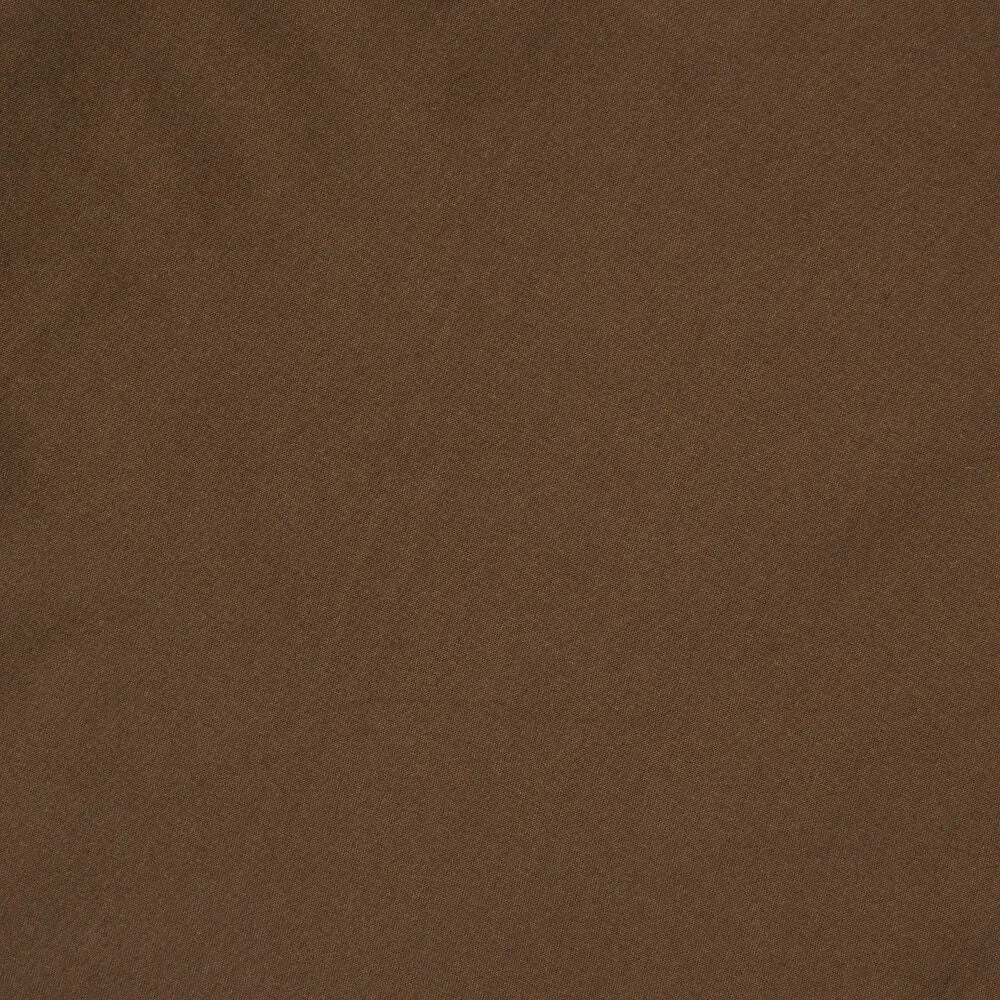 Dark Brown Silk Taffeta