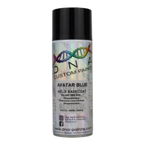 DNA PAINTS Helix Basecoat Spray Paint 350ml Aerosol Avatar Blue