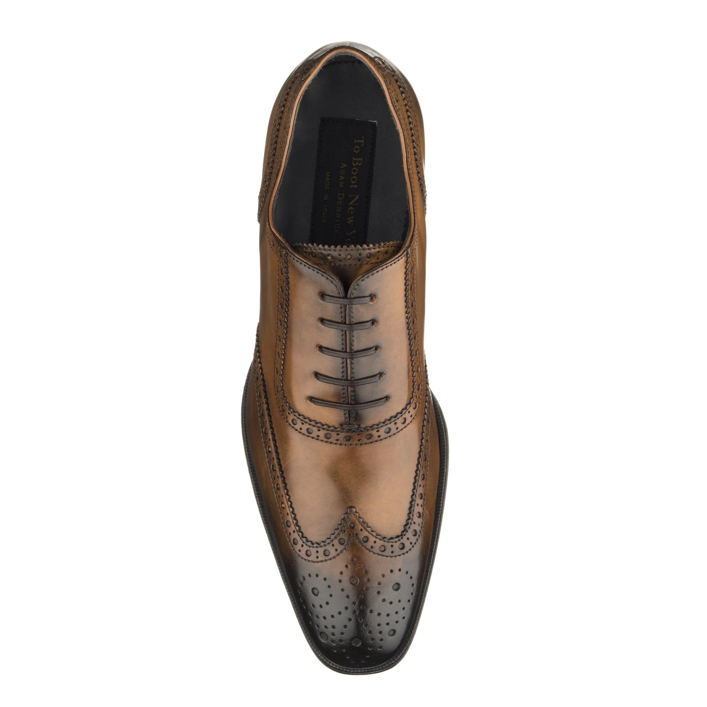 Duke Burnished Calf Wingtip