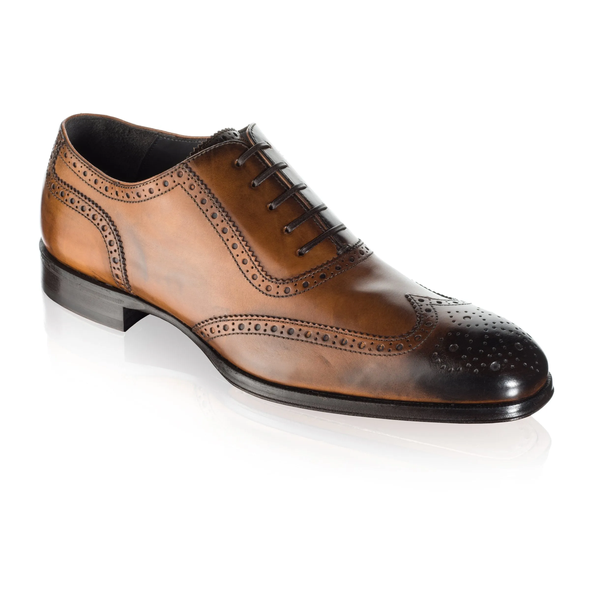 Duke Burnished Calf Wingtip