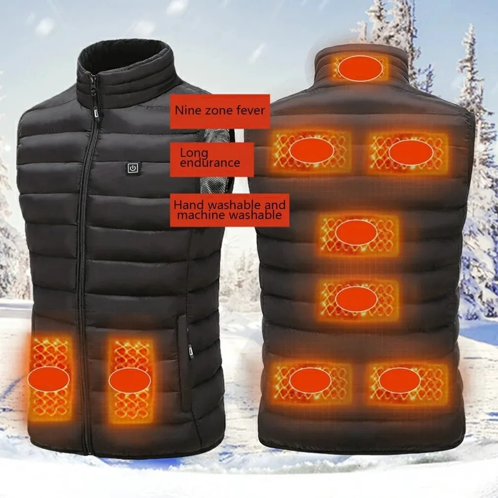 Electric 9 Areas Heated Jacket