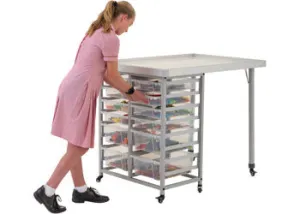 Ergerite - STEM & Robotics Standing Table & Trays