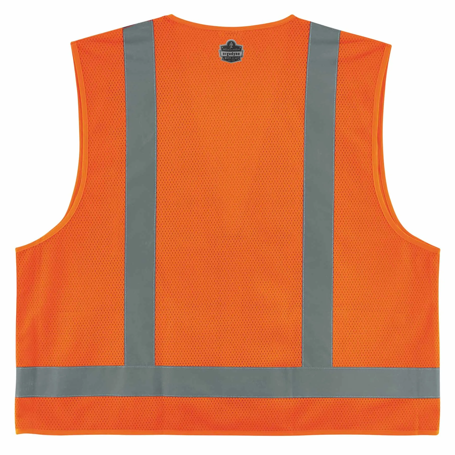 Ergodyne 24512 8249Z-S S Orange Class 2 Economy Surveyors Vest - Single Size