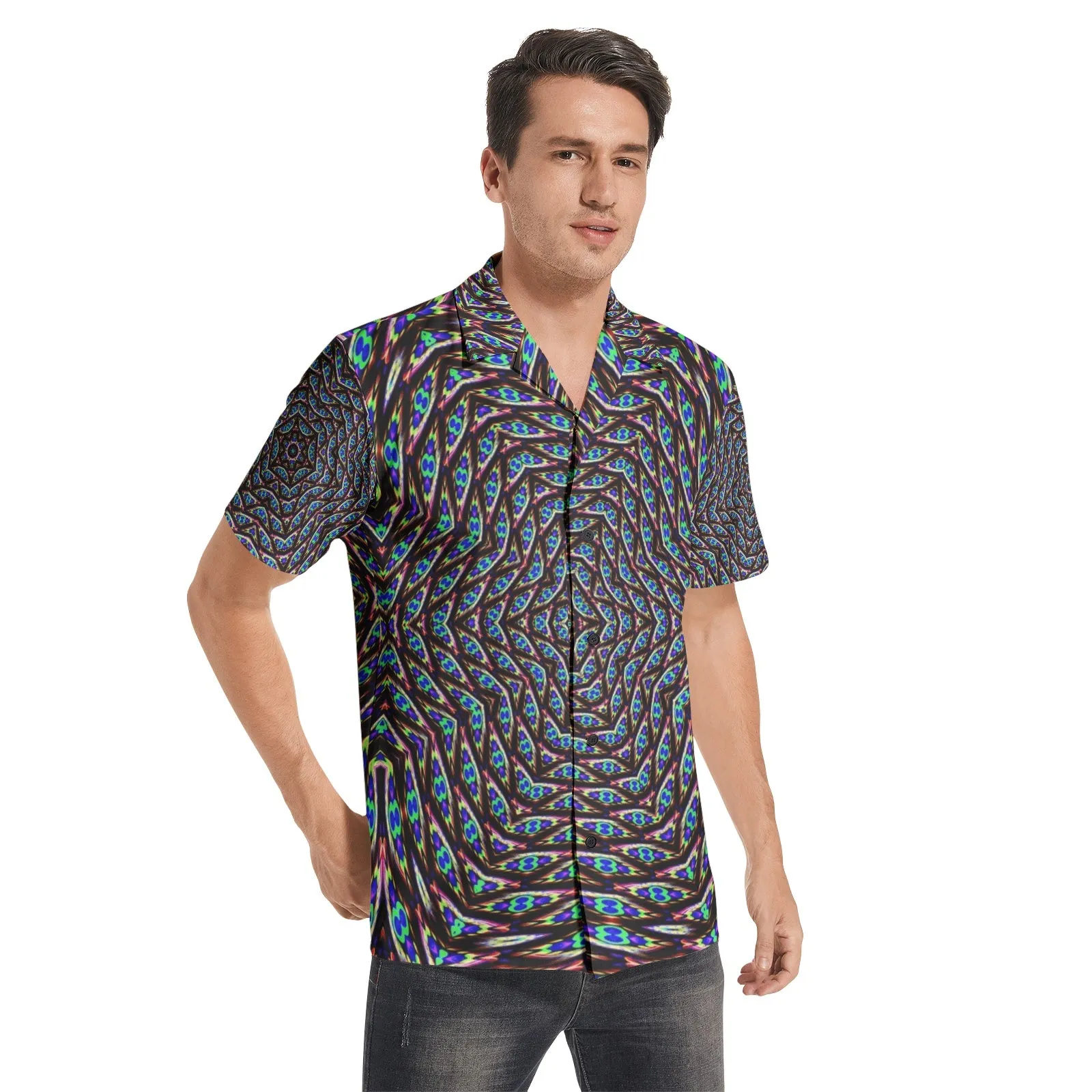 EYE SPY | IMRAN | Men's All-over print Short Sleeve Shirts