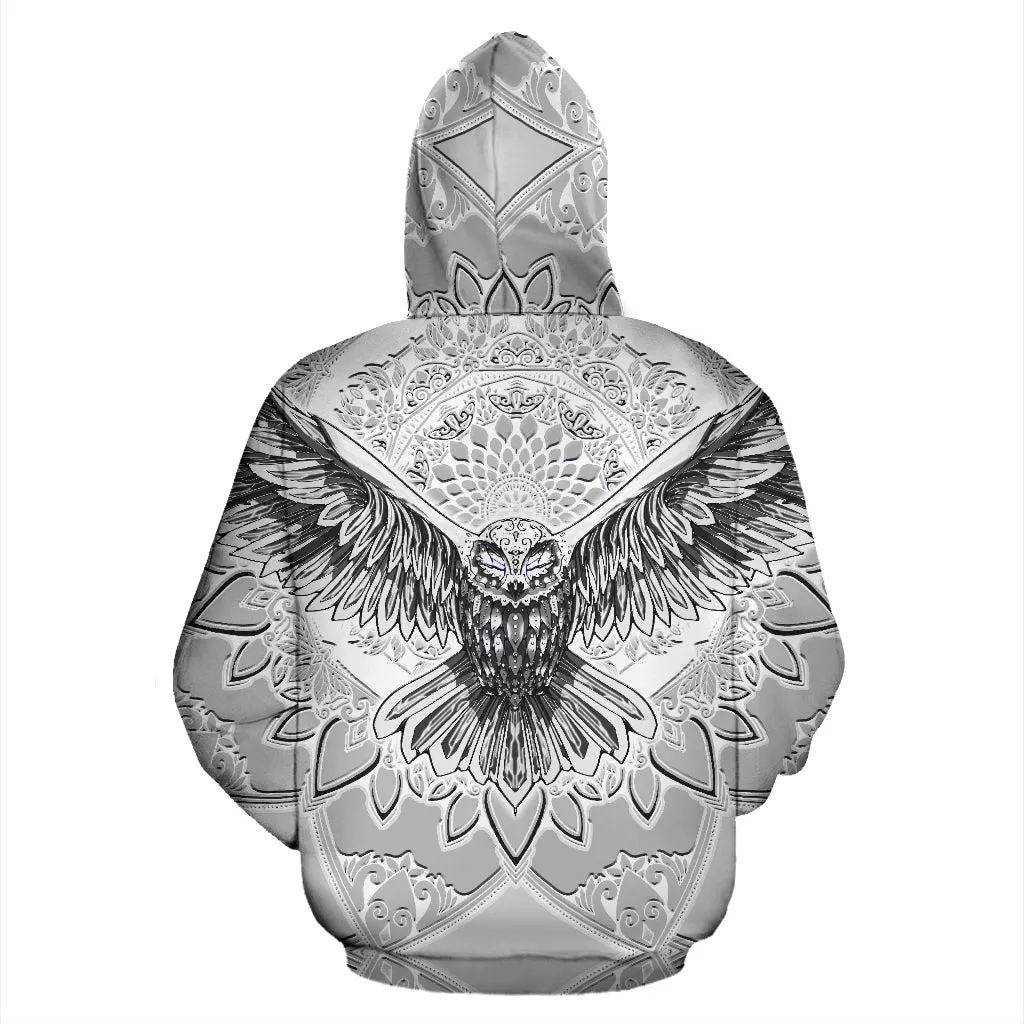 Flying Owl Spirit | Hoodie | Mandalazed