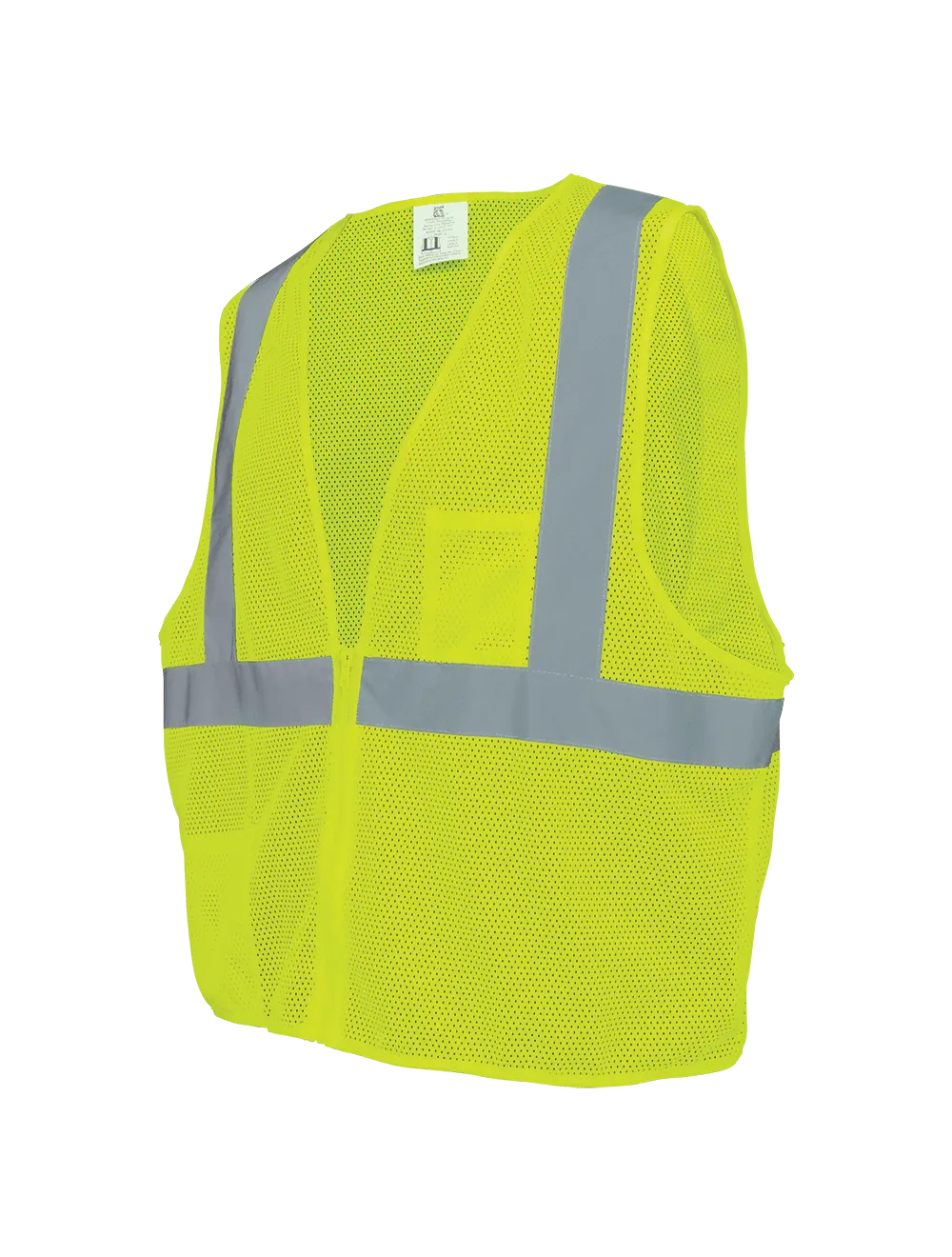 FrogWear® HV High-Visibility Lightweight Mesh Polyester Safety Vest - GLO-001