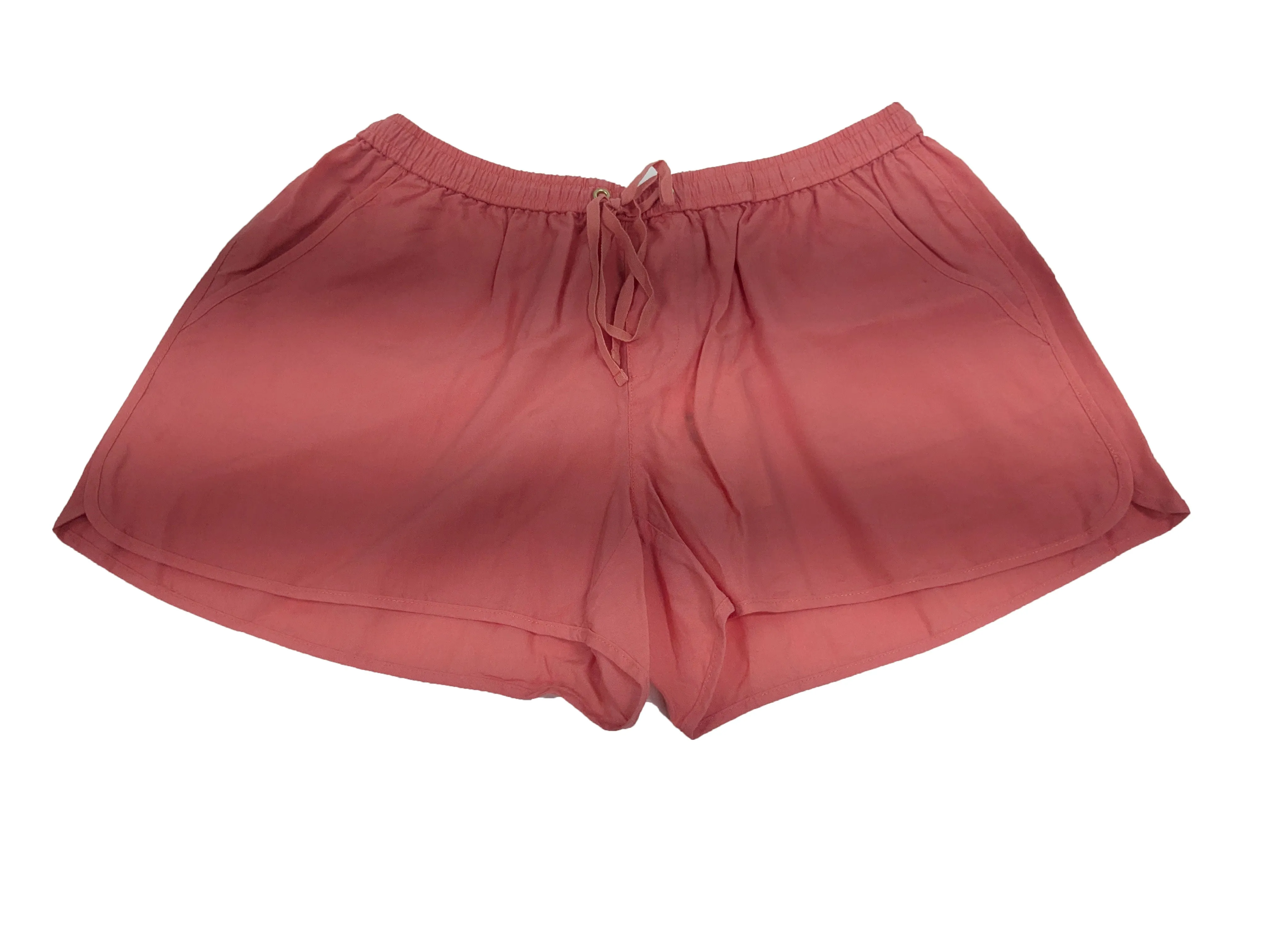 GANT RUGGER Women's Rich Coral Lightweight Vacay Shorts 420373