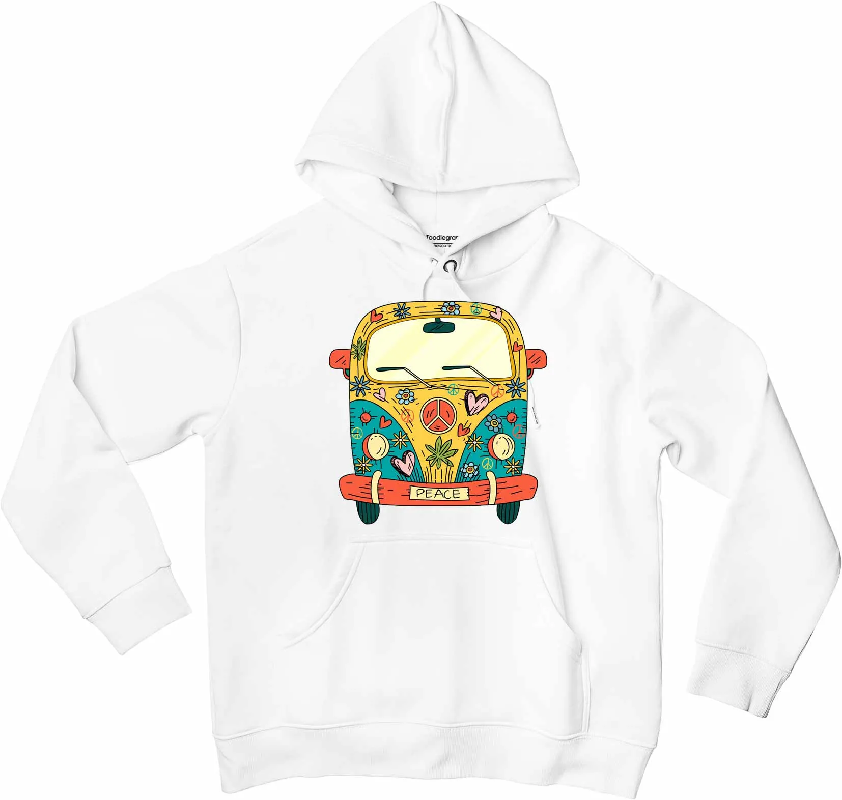 Hippie Van Unisex Hoodies