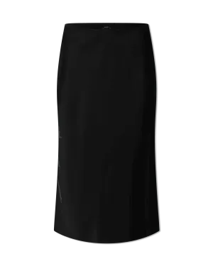 Isaak Silk Midi Skirt