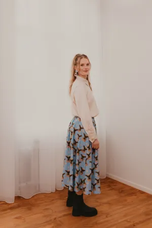 Kaino Frilla Skirt Blue Lemmu