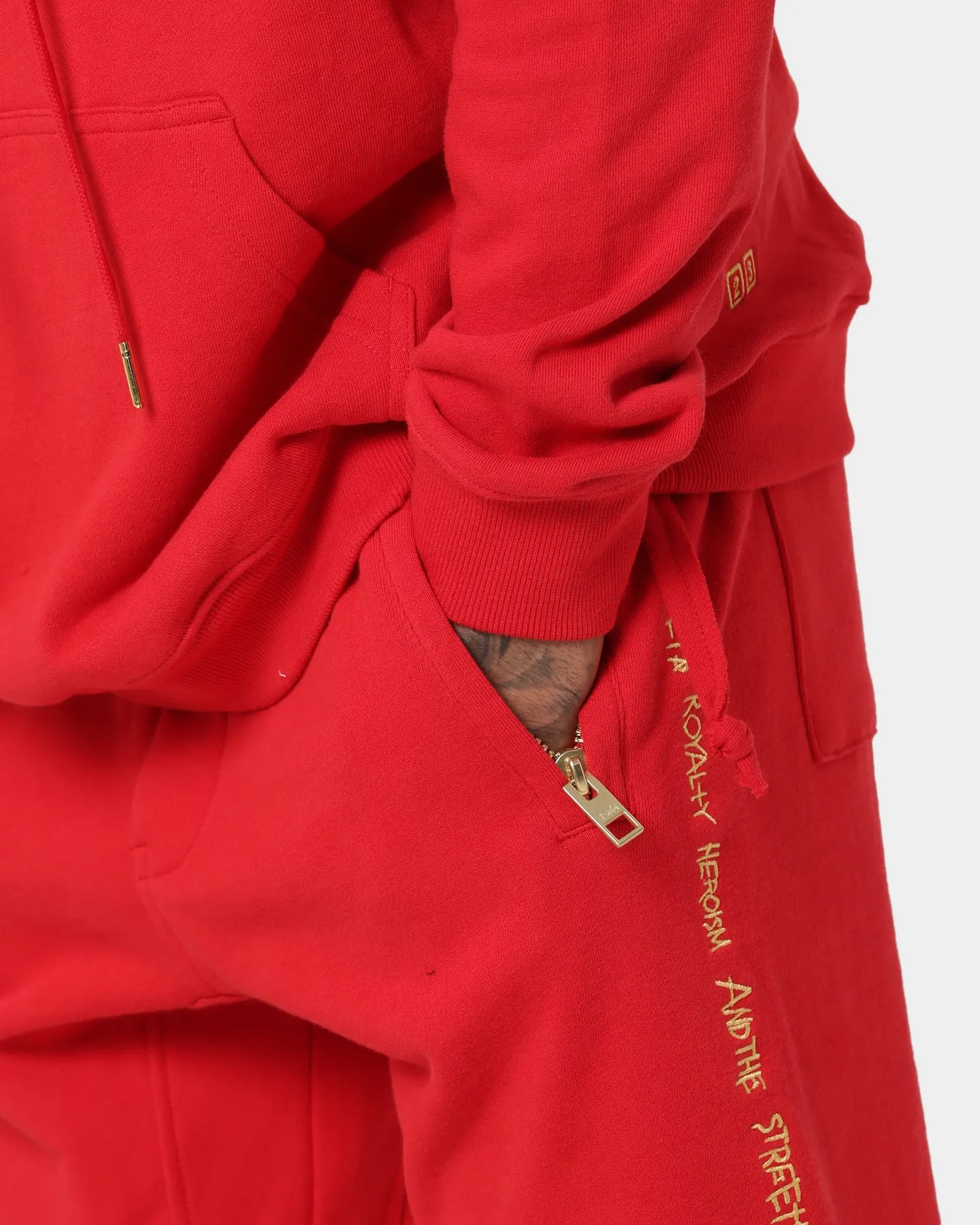 Ksubi 23 Restore Trak Pants Red