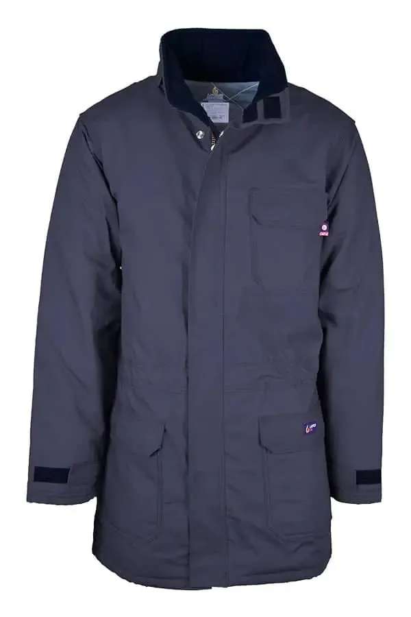 LAPCO - 12oz  FR Insulated Parka 100% Cotton Duck, Navy