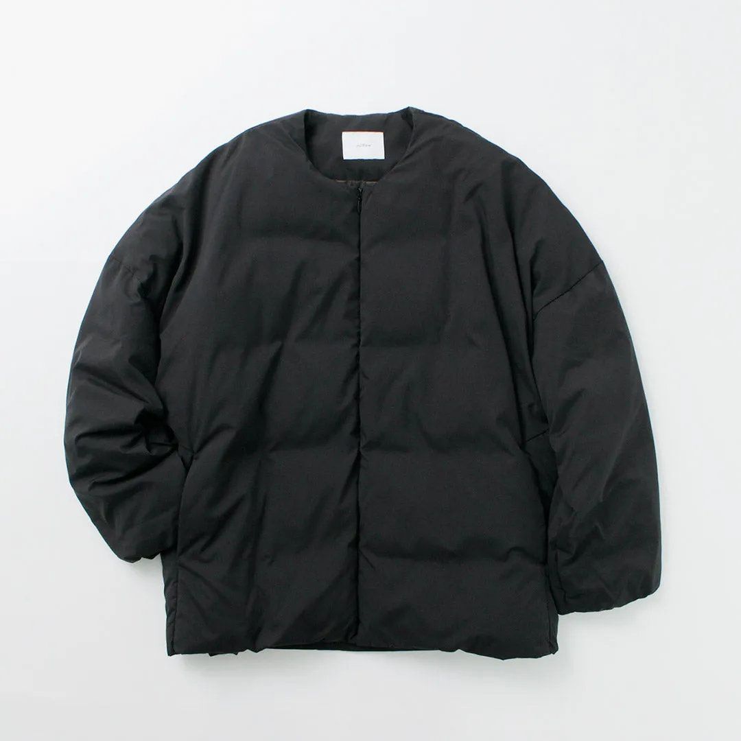 MIFFEW / Collarless Over Down Jacket