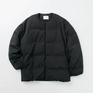 MIFFEW / Collarless Over Down Jacket