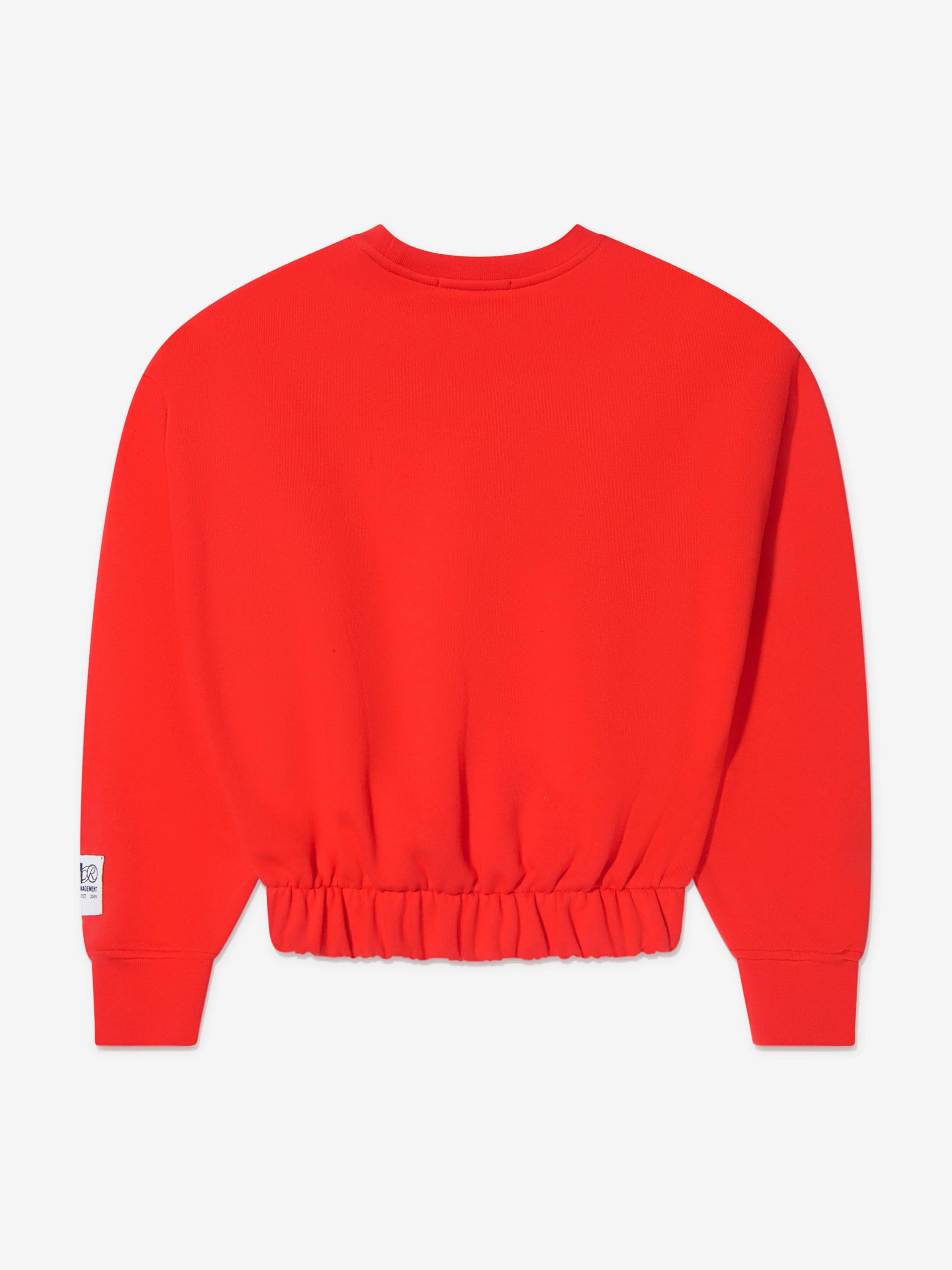 MSGM Girls Cropped Logo Sweatshirt