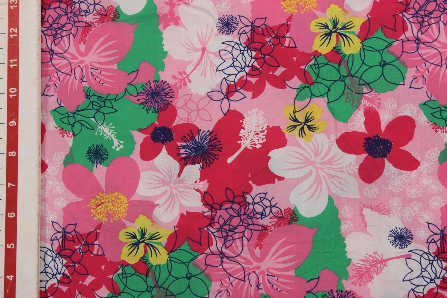 Multicolour Cotton Fabric