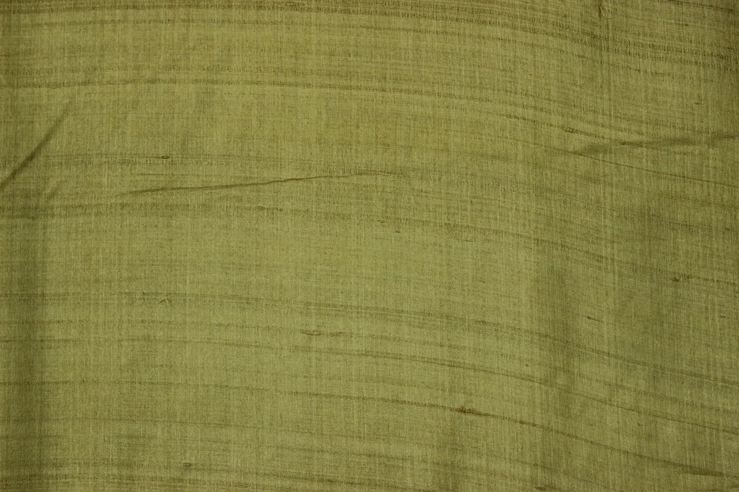 Mustard Tussar Silk Fabric