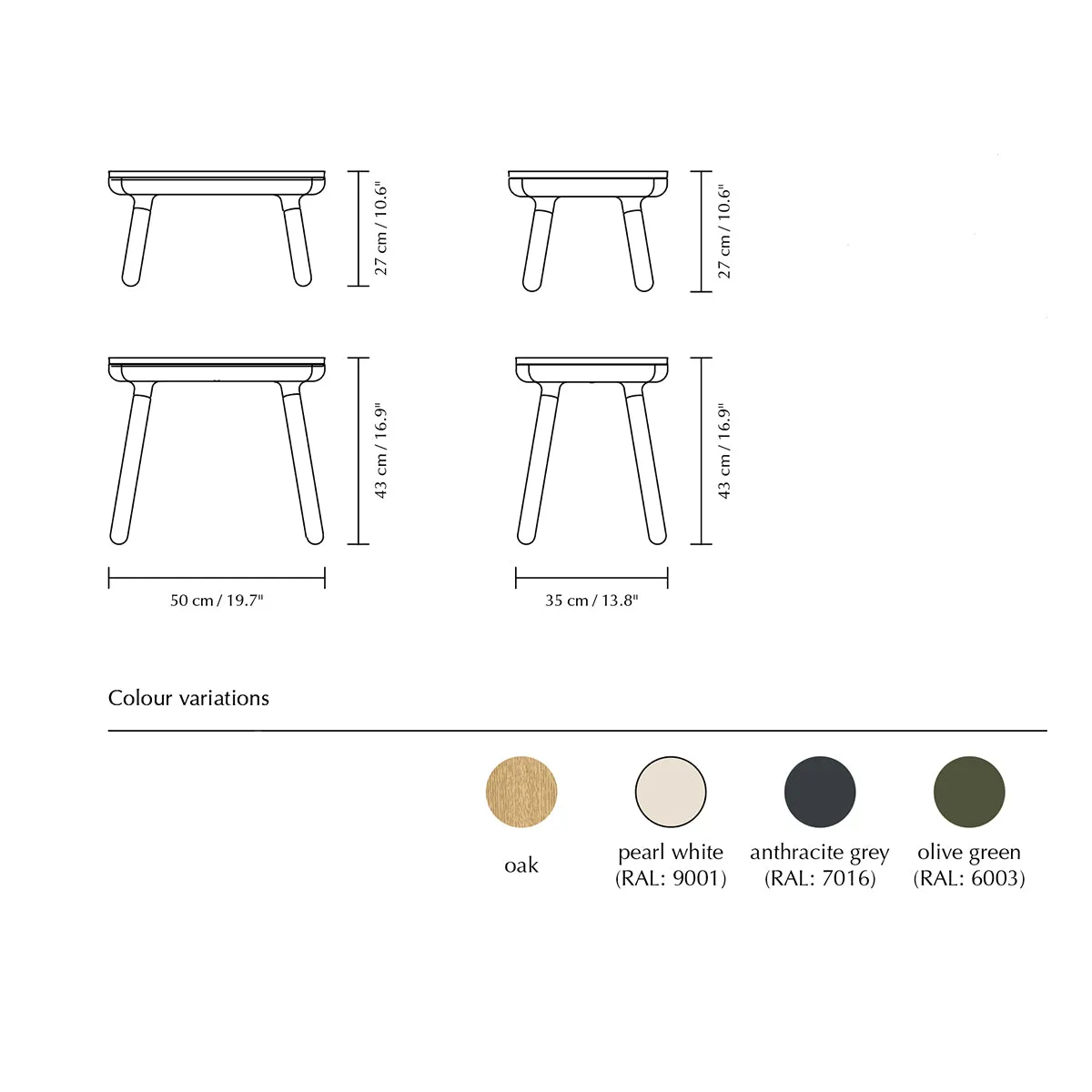 Paff Table with Tray