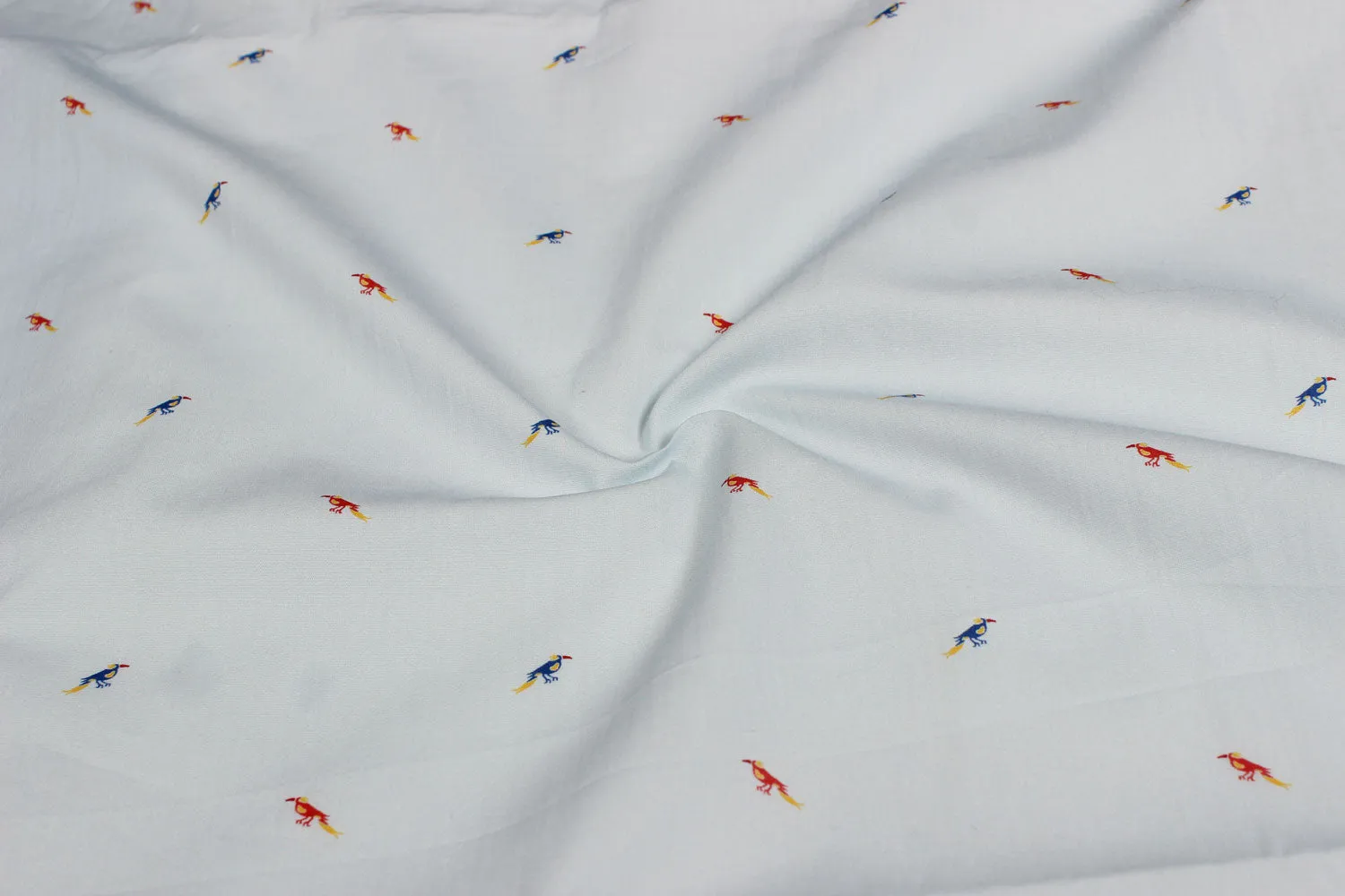 Powder Blue Cotton Poplin Fabric