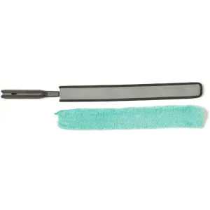 Rubbermaid® Hygen™ 29" Flexible Dusting Wand w/ Green Microfiber Sleeve