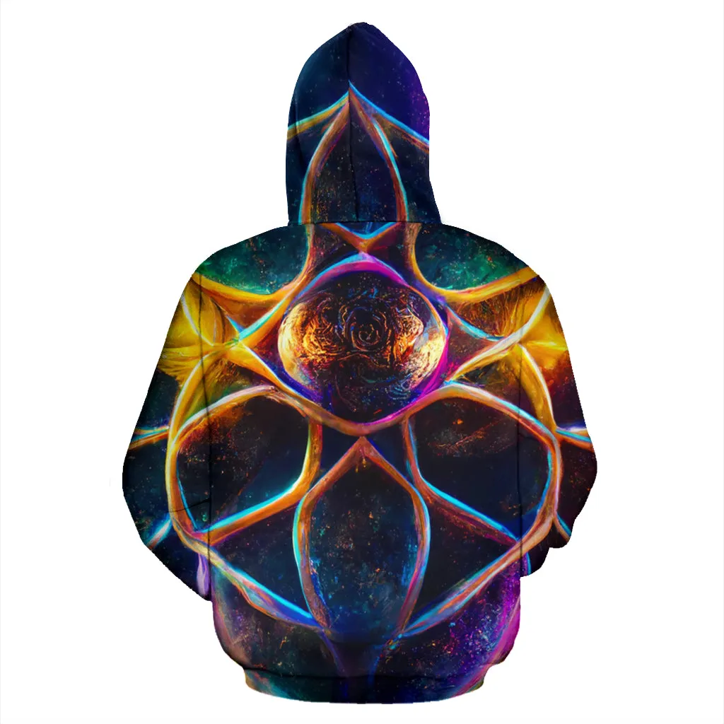 SEEDED ZIPPER HOODIE | ACIDMATH GUY