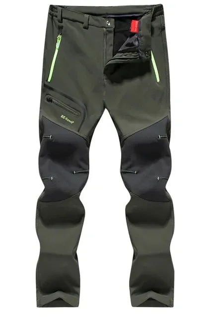 Softshell Fleece Outdoor Pants Trekking^