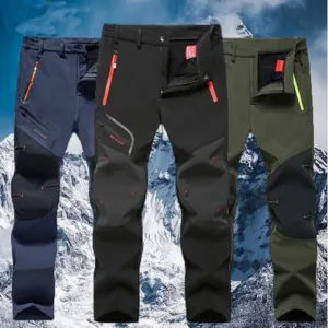 Softshell Fleece Outdoor Pants Trekking^