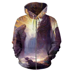 Solstice Ceremony Zipper Hoodie | Michael Garfield