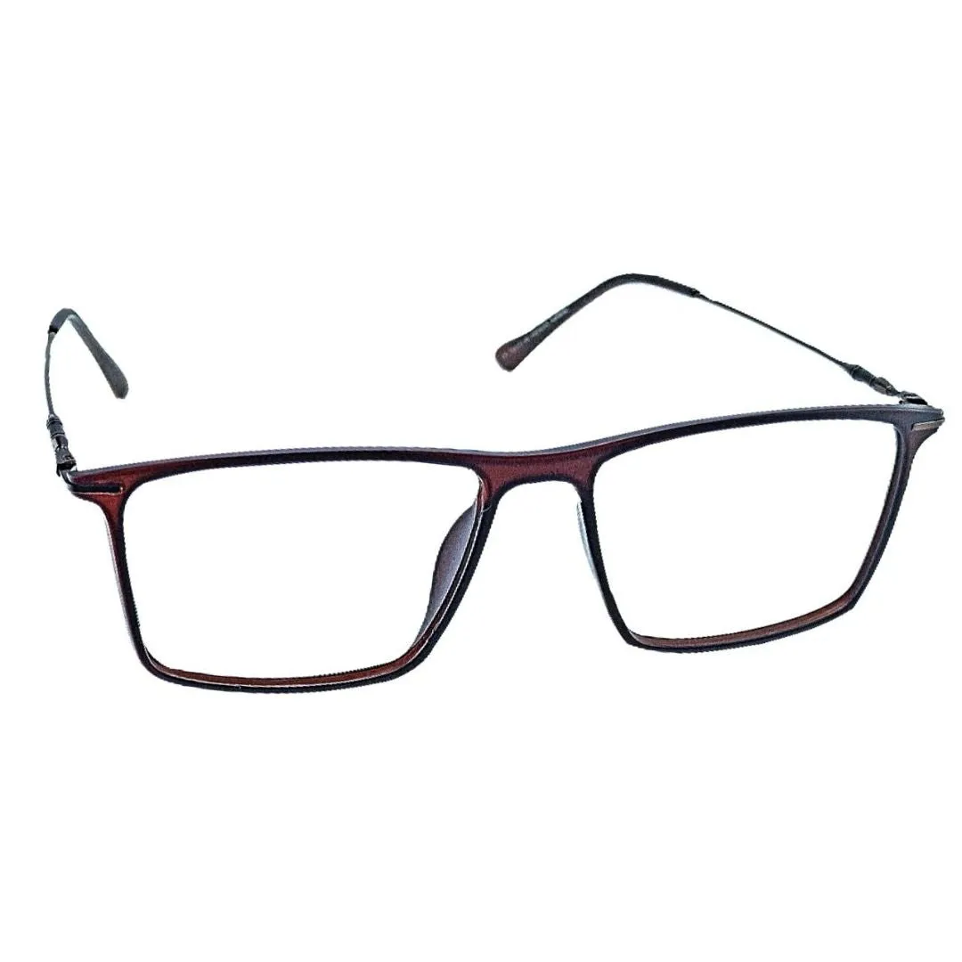 Souffa Stylish Rectangular Full Rim Frame (53mm)