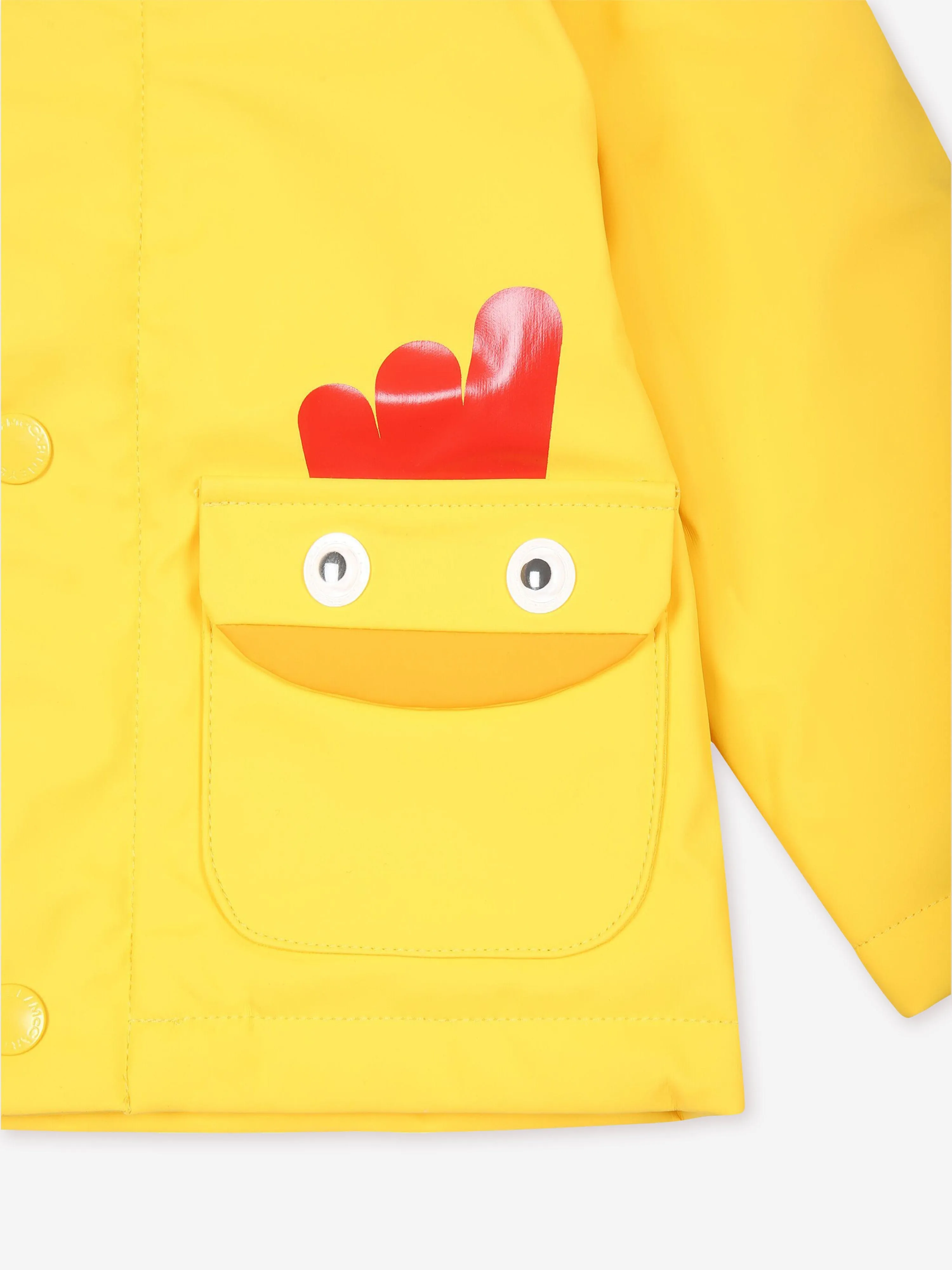 Stella McCartney Baby Chicken Parka Jacket in Yellow