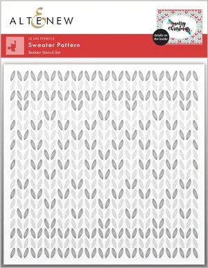 Sweater Pattern Builder Stencil Set (2 in 1)