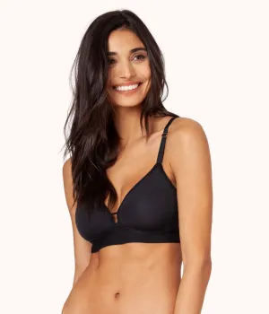 The Spacer Bra: Jet Black