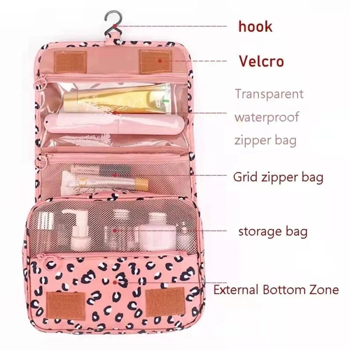 Trendy Makeup Travel Bag: Stylish On-the-Go Beauty Essentials