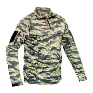 Valken V-Tac Tango Paintball Jersey Combat Shirt - Tiger Stripe - Medium