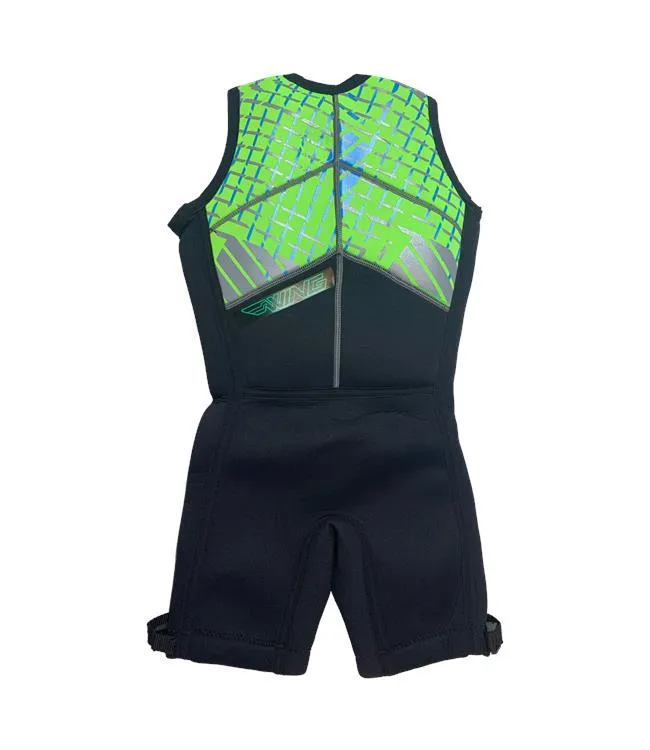 Wing Freestyle Boys Buoyancy Suit (2024) - Green